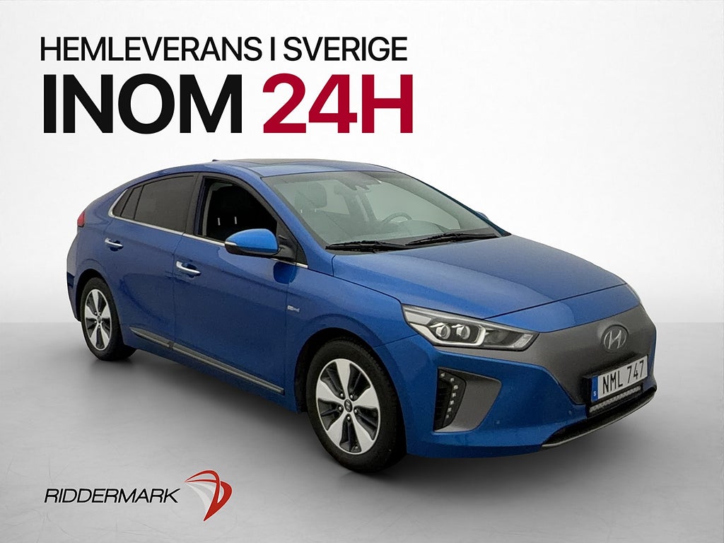 Hyundai IONIQ Electric 28 kWh Taklucka Skinn Ventilerade