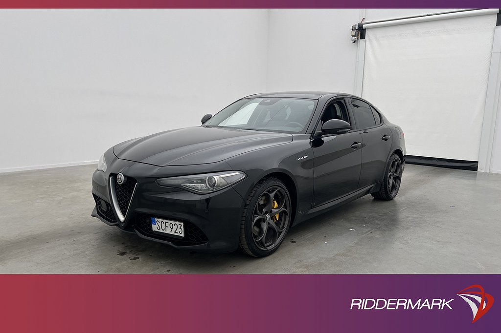 Alfa Romeo Giulia JTD Q4 210hk Veloce Pano H/K Skinn Kamera