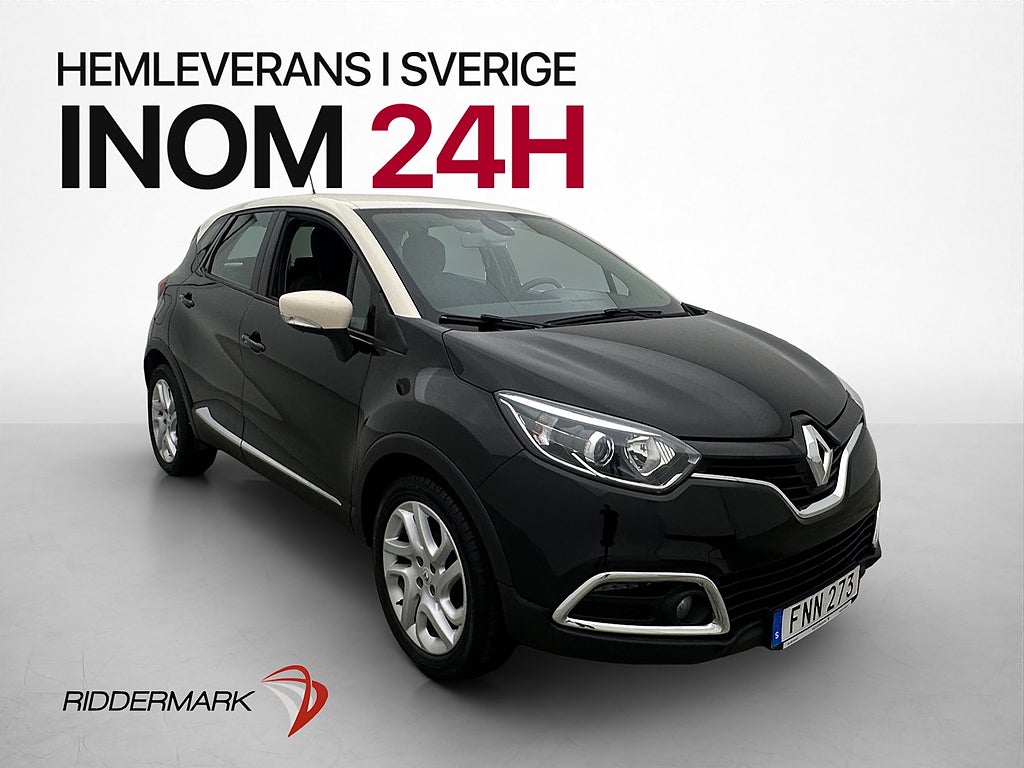 Renault Captur 0.9 TCe 90hk Navigation P-Sensorer Bluetooth