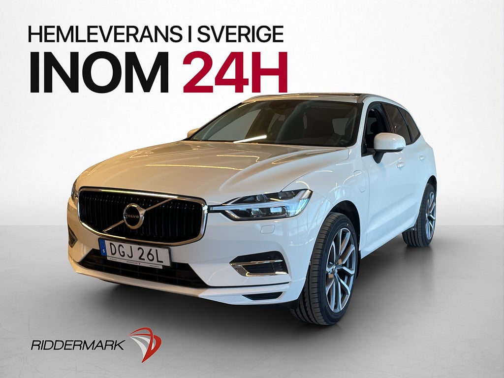 Volvo XC60 T8 AWD 392hk Momentum Pano Värmare Drag Kamera