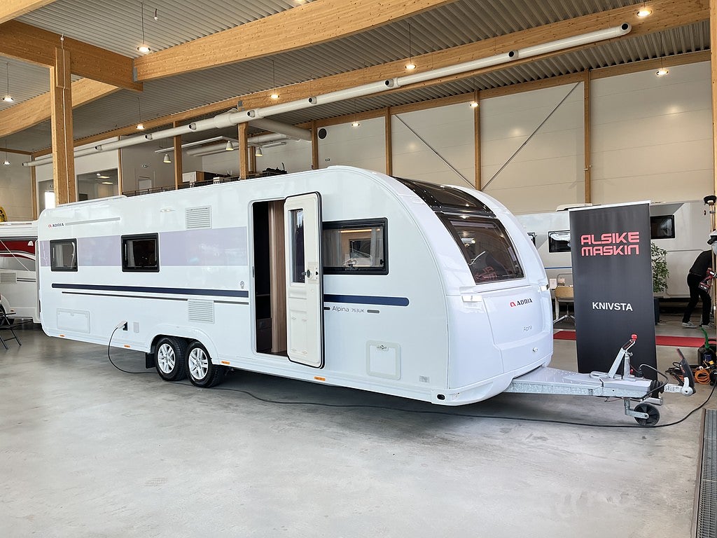 Adria Alpina 763 UK / ALDE / AC / Läder / Barnkammare / Cityvatten / 