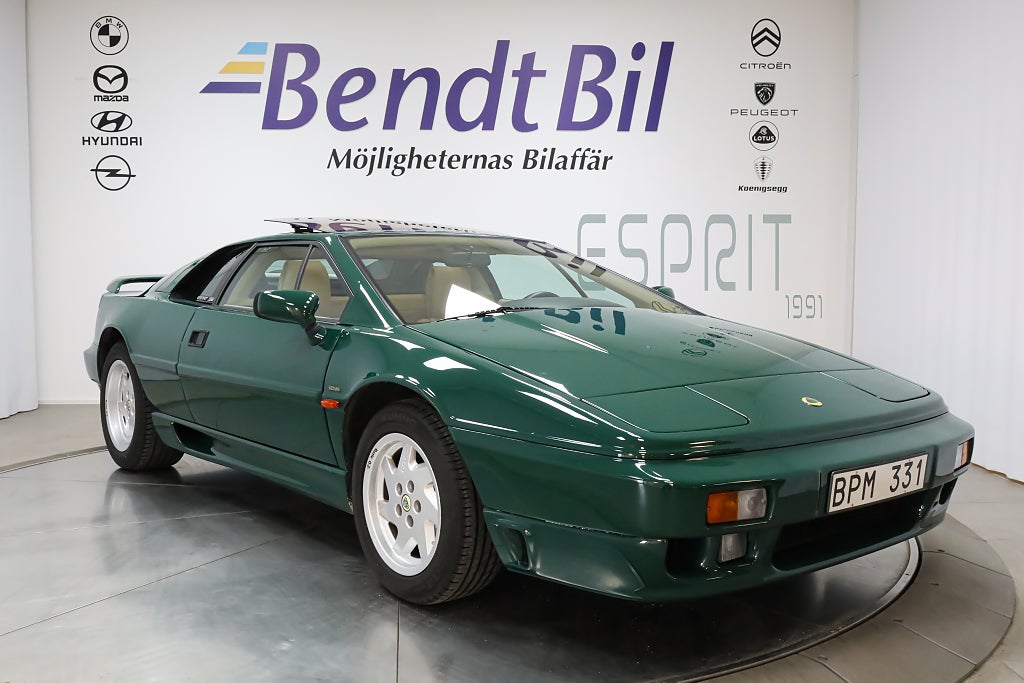 Lotus Esprit SE 2.2 Svensksåld / Lotus New Racing Green