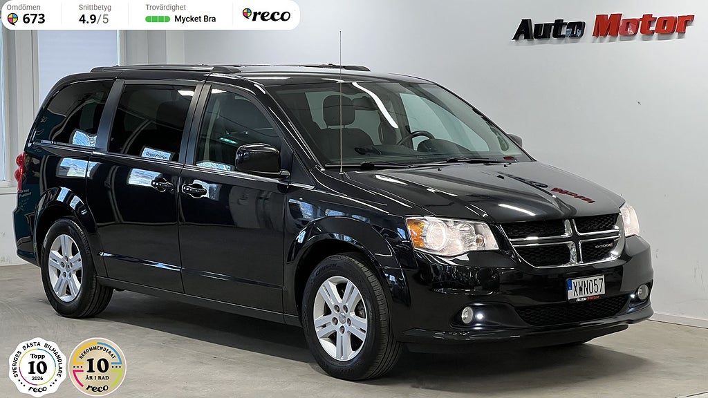 Dodge Grand Caravan 3.6 V6 Flex Fuel 7-sits/ En ägare 287hk