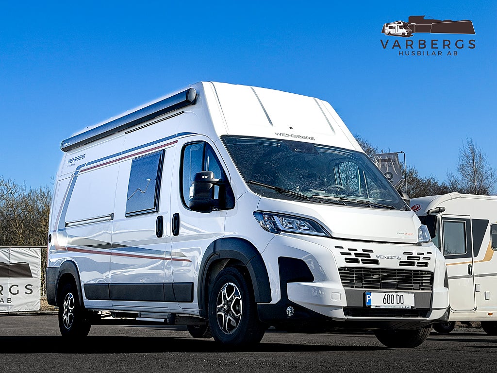 Weinsberg 600 DQ FIRE / 4-Bädd / Taksäng / Aut. / Tak-AC / LiFePo / 599cm 