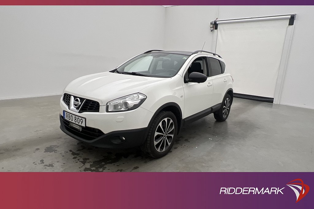 Nissan Qashqai 1.6 130hk Tekna Pano 360° Navi Halvskinn Drag