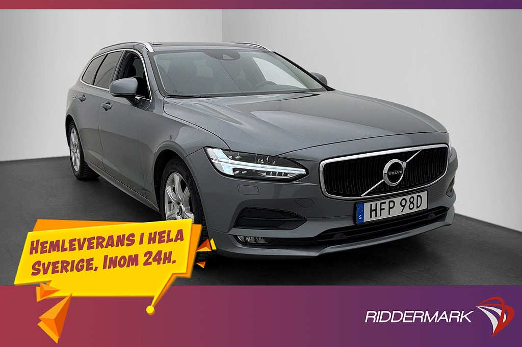 Volvo V90 D4 Momentum Advanced VOC Värmare Drag Kamera Navi