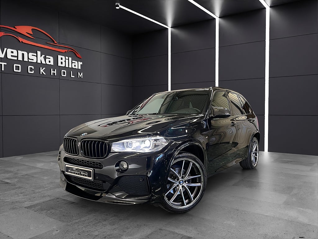 BMW X5 xDrive30d Step M Sport /PANO/DRAG/VÄRMARE/HuD/360°/H&K