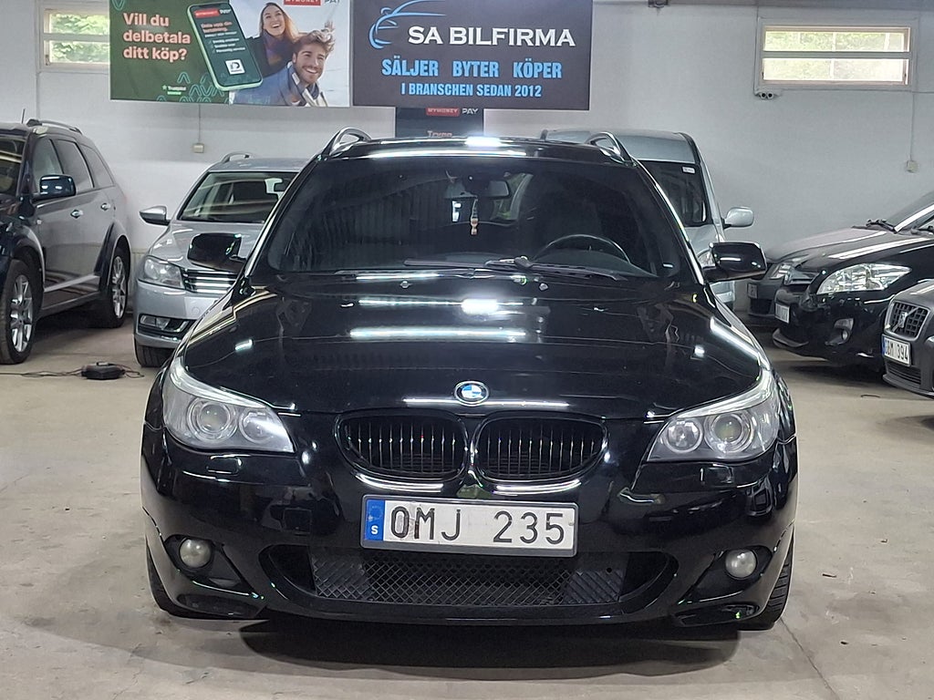 BMW 520d Touring M Sport Euro 4 E61 A-traktor Drag