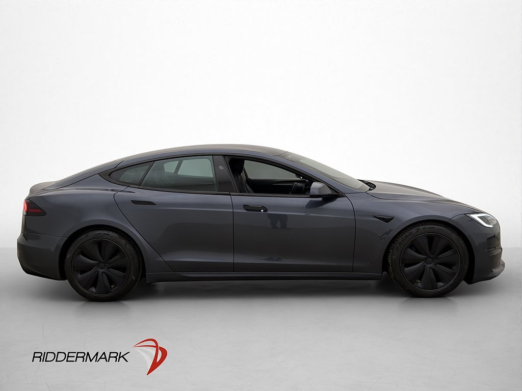 Tesla Model S HW4 Luftfjädring Yoke-ratt MOMS Svensksåld