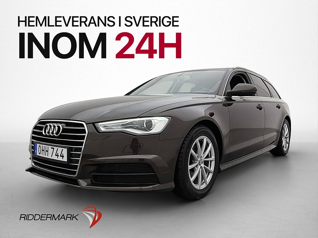 Audi A6 2.0 TDI 190hk Dragkrok Sensorer 0,44l/mil