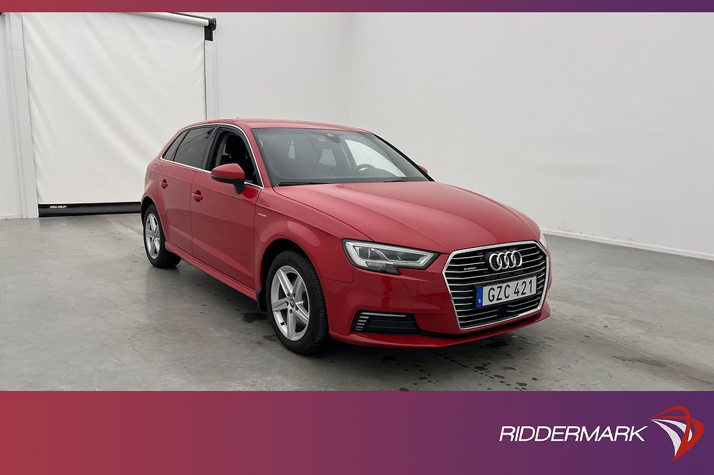 Audi A3 Sportback e-Tron 204hk Comfort Sensorer Keyless