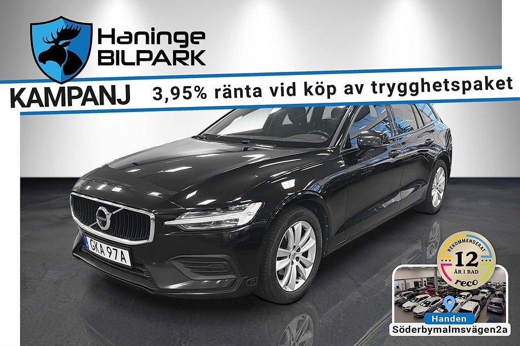Volvo V60 D4 MOMENTUM SUPERDEAL 3.95% / PDC / B-KAM / RATTVÄRME 