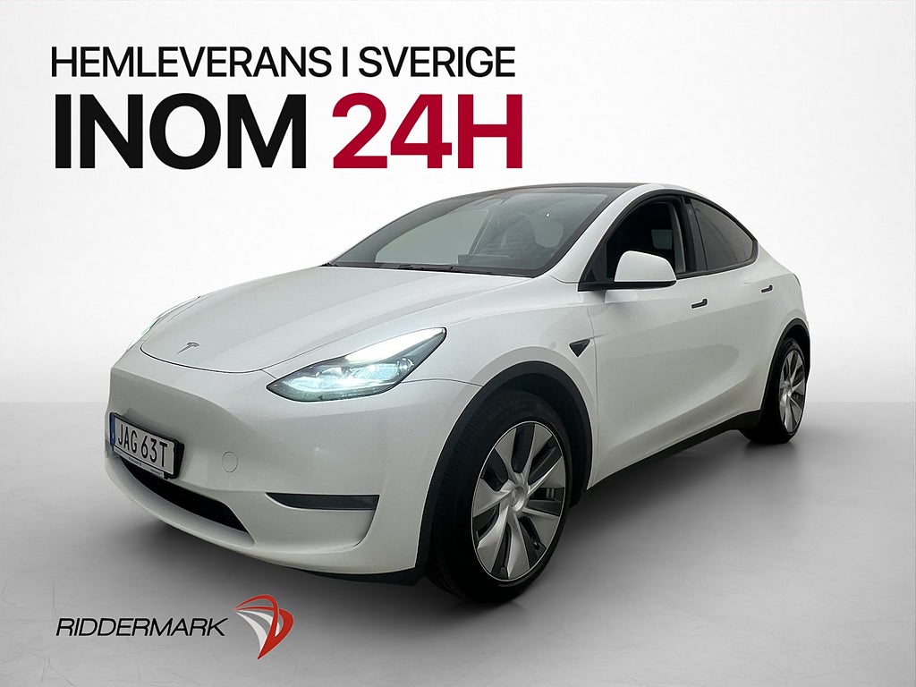 Tesla Model Y Long Range AWD 514hk Pano Dragkrok AutoP MOMS