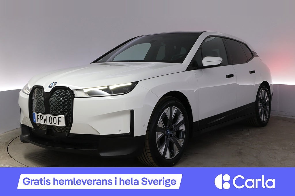 BMW iX xDrive40 DAP Drag Pano HuD 360 AdapFarth BLIS