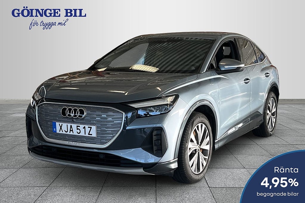 Audi Q4 Sportback 204hk Proline advanced Drag/ Kamera