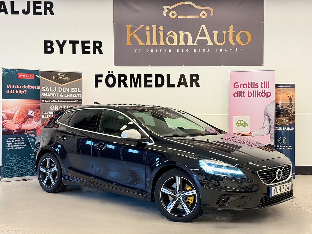 Volvo V40 D4 Geartronic R-Design Euro 6/Navi/Sensorer/VOC