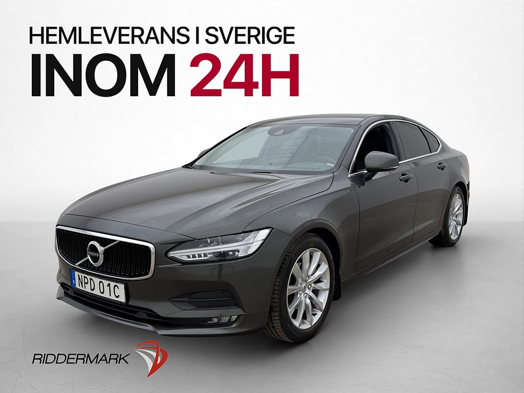 Volvo S90 D4 Momentum VOC Värmare Skinn Rattvärm Kamera Drag