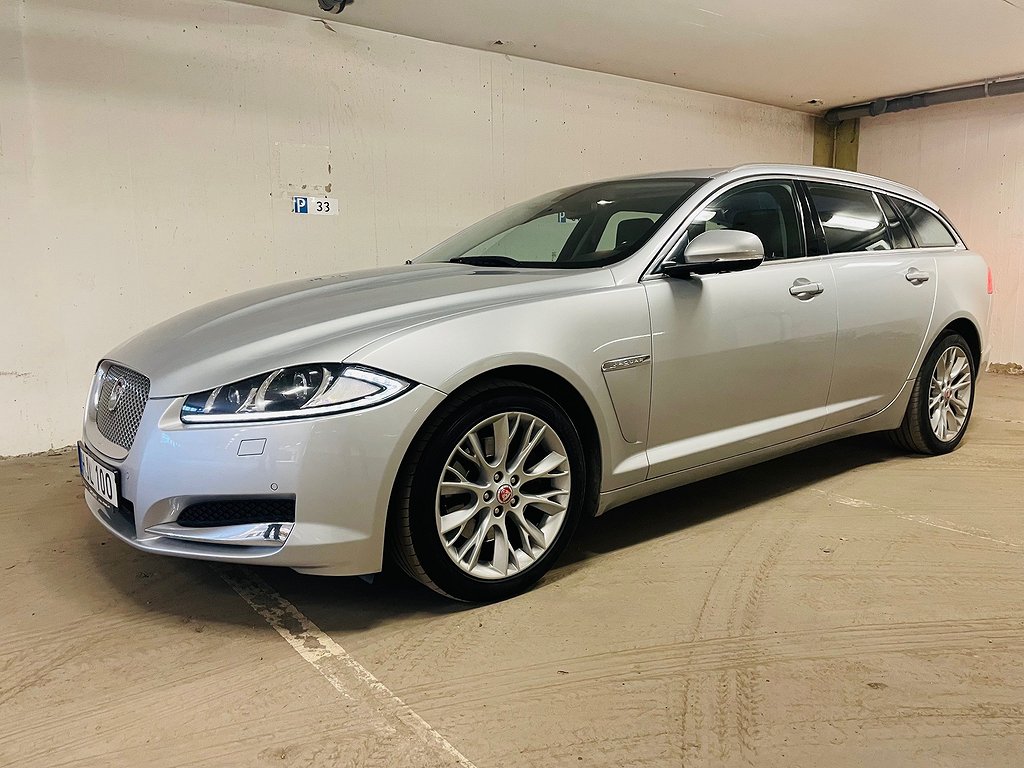 Jaguar XF Sportbrake 2.2 TDi4  Skinn Back kamera 200HK