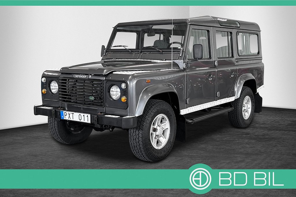 Land Rover Defender 110 TD5 LÅGMIL VÄLVÅRDAD ROSTSKYDDAD