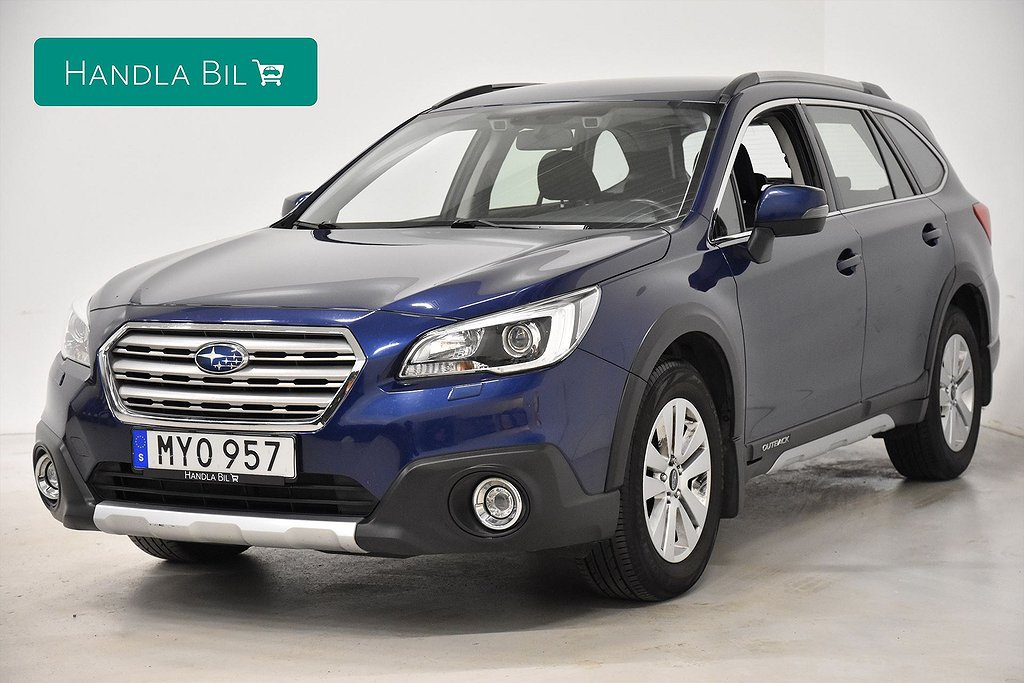 Subaru Outback 2.5 4WD Aut B-Kam Nyserv Nybes SoV-Hjul 175hk