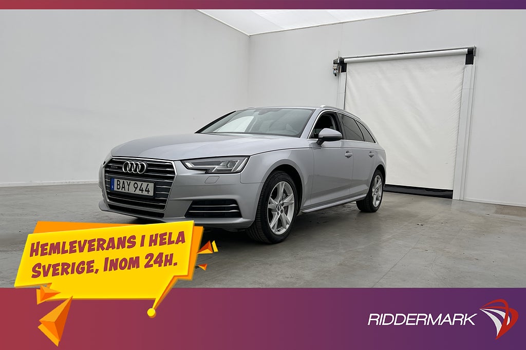Audi A4 Avant 2.0 TDI Quattro Proline P- Sensorer Bluetooth