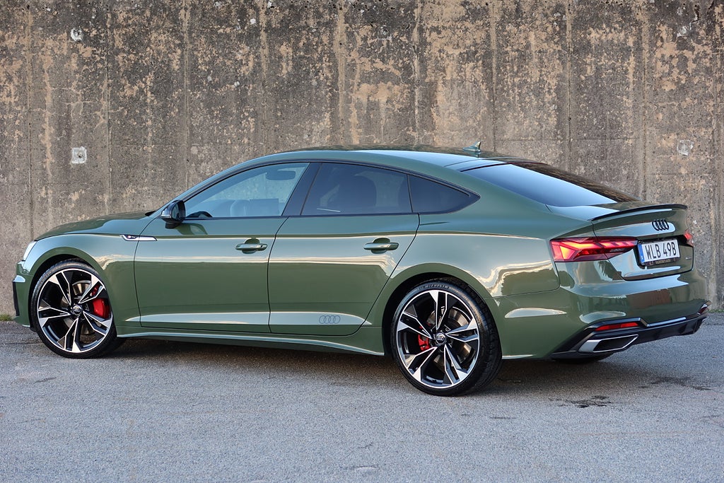 Audi A5 45 TFSI Quattro S-Line Edition One B&O Värmare Matrix
