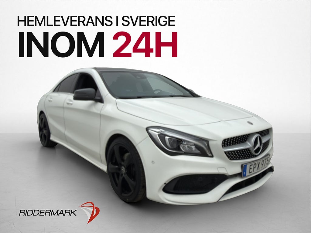 Mercedes-Benz CLA 109hk AMG Line Pano Kamera CarPlay