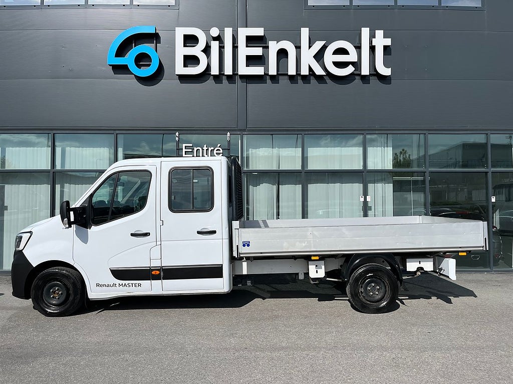Renault master dCi 180 Långflak 7-sits Värmare