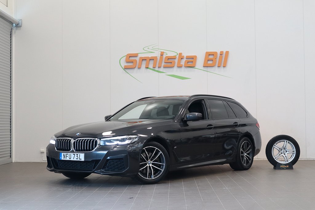 BMW 520 d xDrive M Sport DRAG LÄDER VÄRMARE KAMERA HuD MOMS 190hk