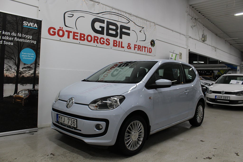 Volkswagen UP! 3-dörrar 1.0 MPI high up!*Årsskatt 360kr*
