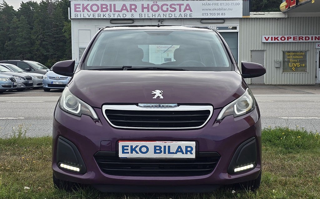 Peugeot 108 5-dörrar 1.0 VTi Active Euro 6