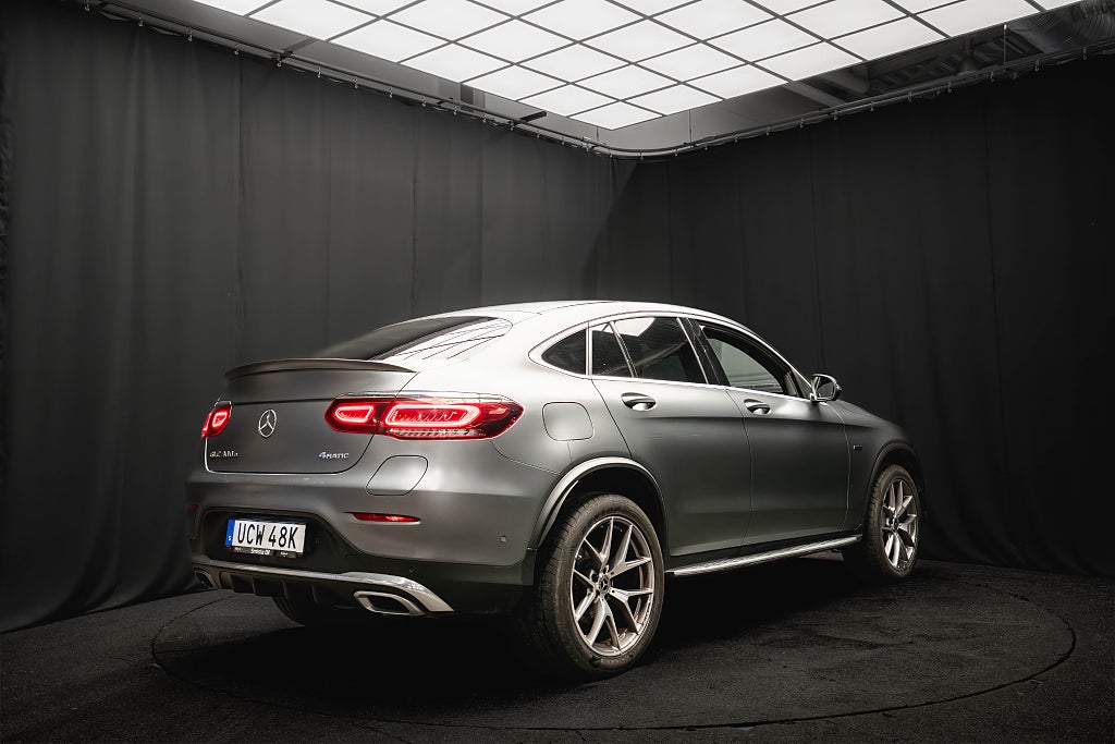 Mercedes-Benz GLC 300 e Coupé 4M AMG MAGNO PANO 20'' BUR 360° 1-ÄGARE MOMS