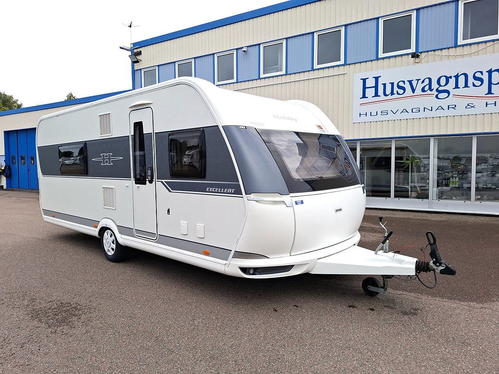 Hobby 560 WFU EXCELLENT Dubbelbädd, Alde, Cykelställ, Micro
