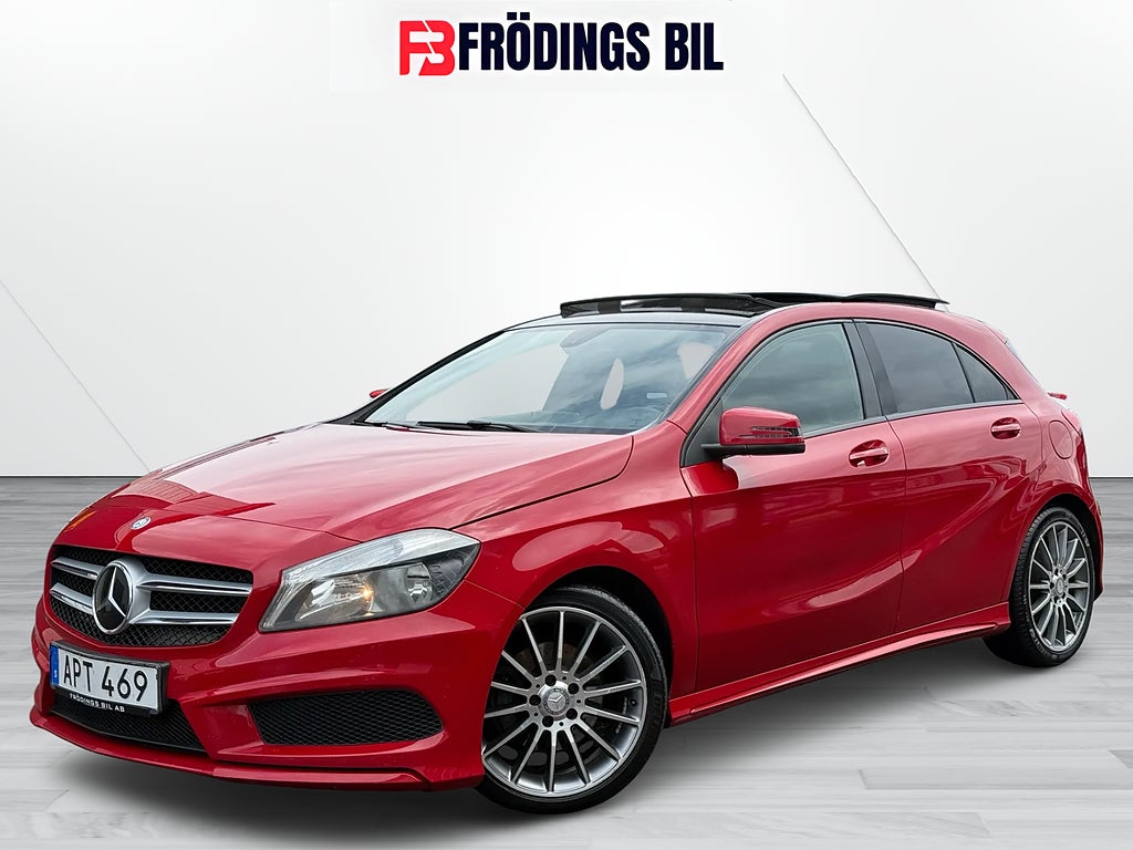 Mercedes-Benz A 180 CDI 109hk AMG Line Euro 5/PANORAMATAK/B-KAMERA/S&V