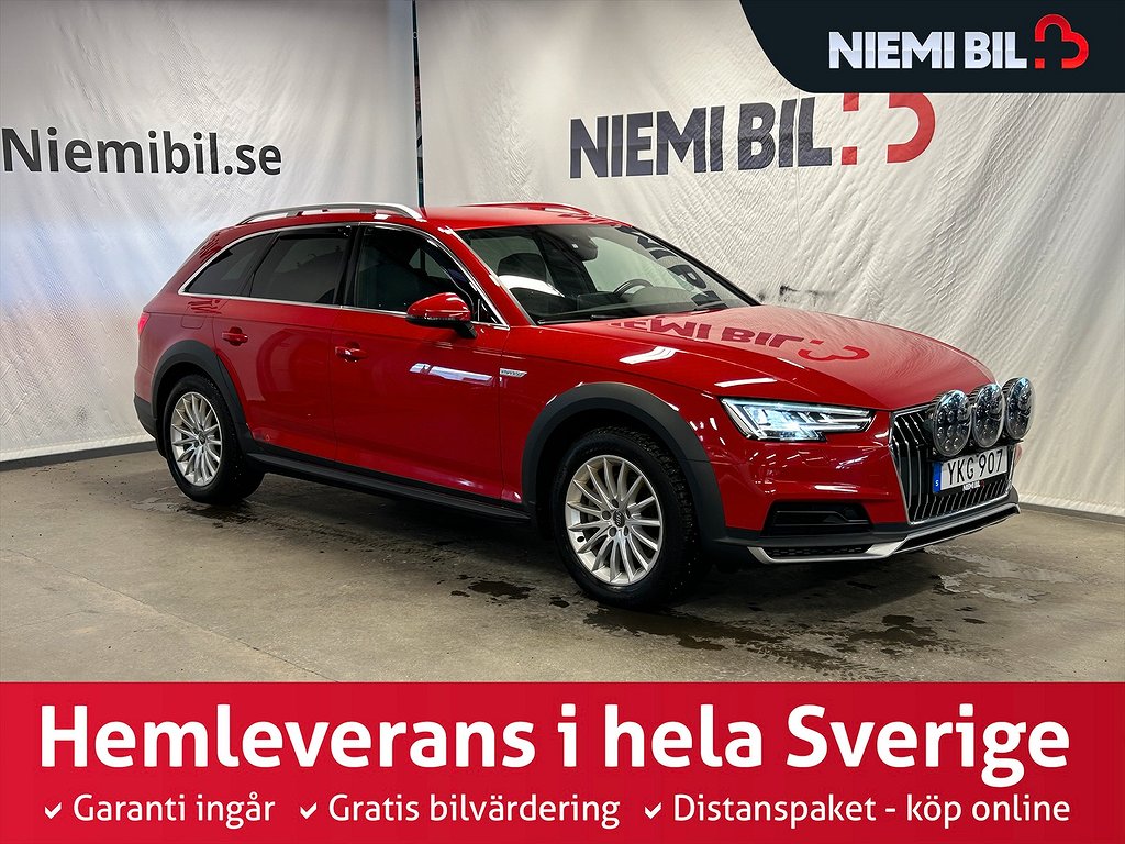 Audi A4 allroad 4x4 2.0 TDI Proline Drag/M&D-värm/Kamera/GPS