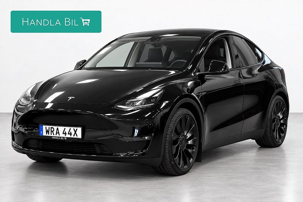 Tesla Model Y Performance Autopilot Värmepump Moms / Leasebar Drag 534hk