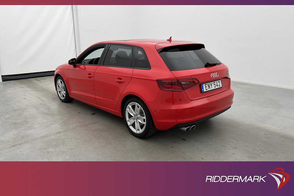 Audi A3 Sportback Q 184hk Ambition Pano Värmare Sensorer