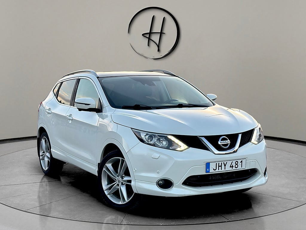 Nissan Qashqai 1,6dCi 130hk XTRONIC Drag Panorama 360°Kamera