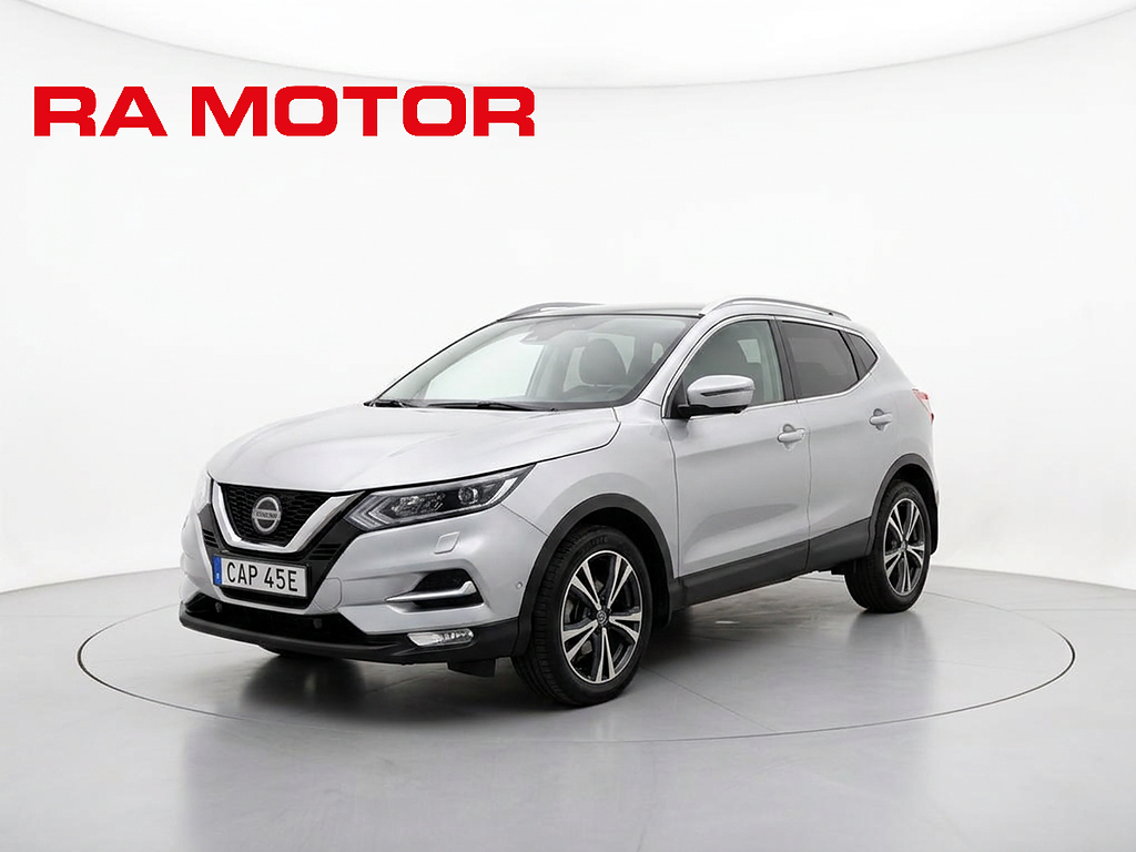 Nissan Qashqai 1.3 DIG-T 160hk N-Connecta | 360° | Drag | Manuell | 2019