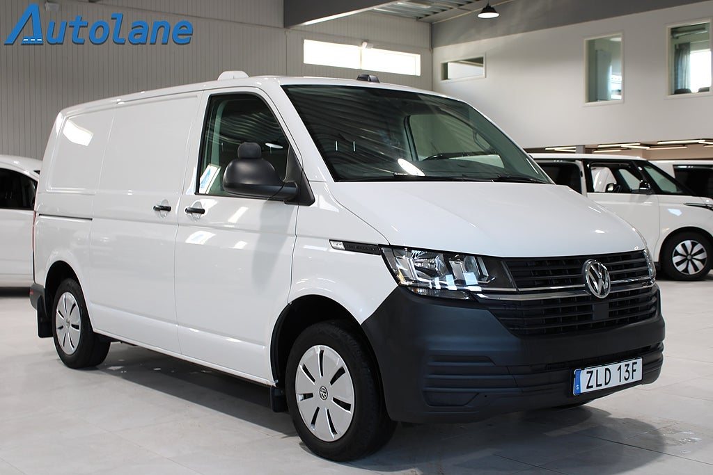 Volkswagen Transporter T30 2.0TDI Inredning,Dubbla Dörrar,Värmare,Carplay,D