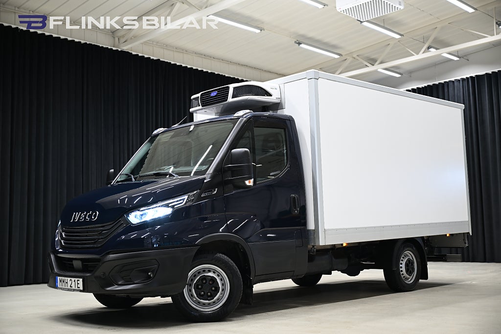Iveco Daily 136HK Automat|Volymskåp|Bakgavellyft|Kylbil|Nattkyla