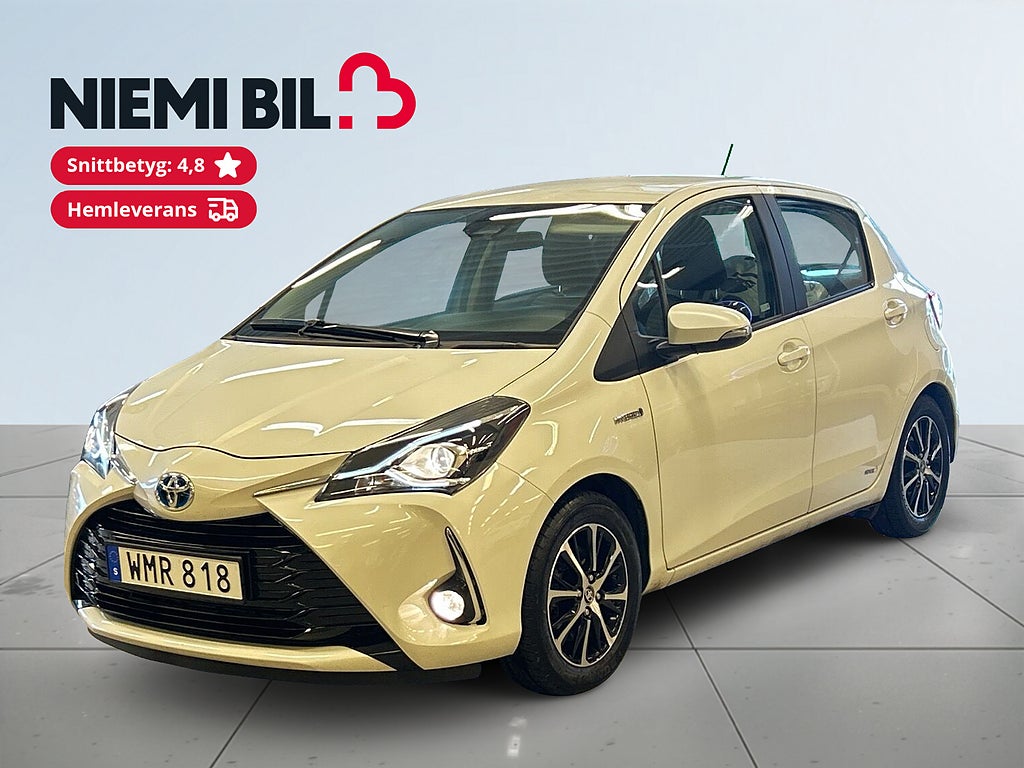 Toyota Yaris Hybrid e-CVT Rattvärme/Kamera/MoK/AWD