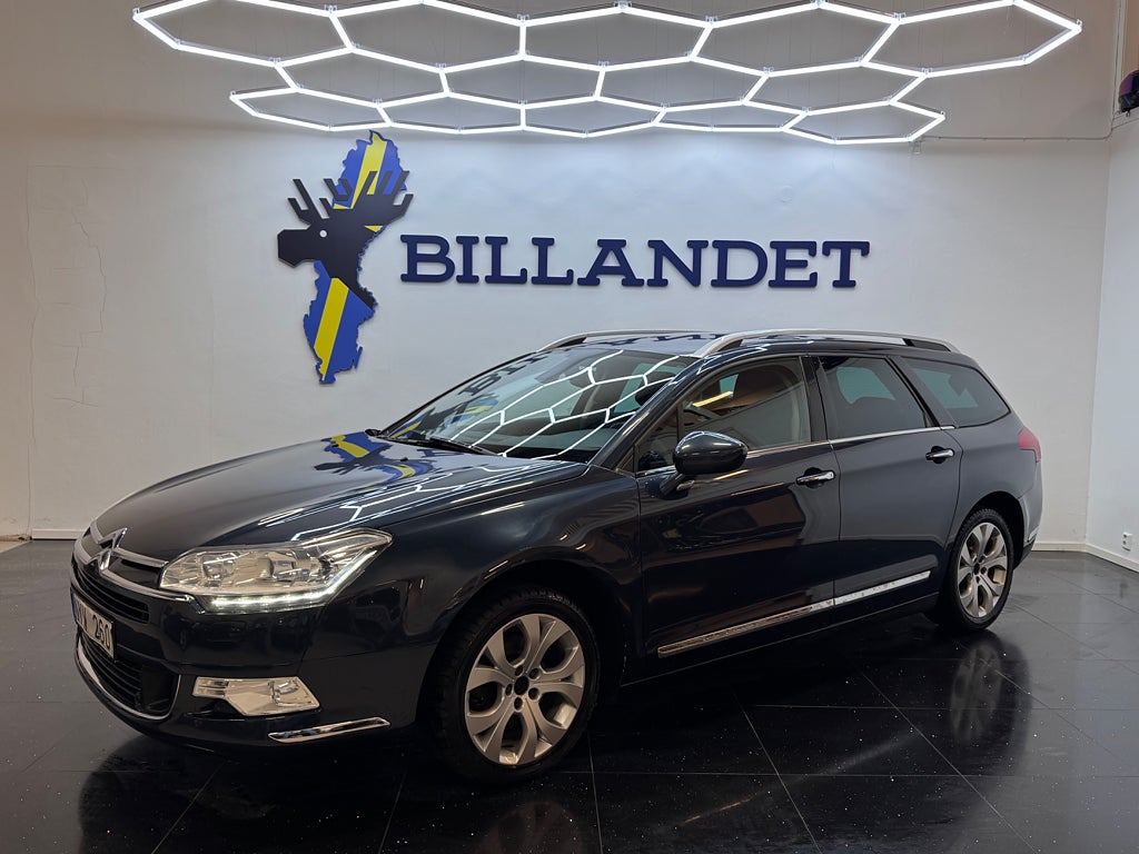 Citroën C5 Tourer 1.6 HDi- Drag-Nyservad-0%Ränta-Euro 5