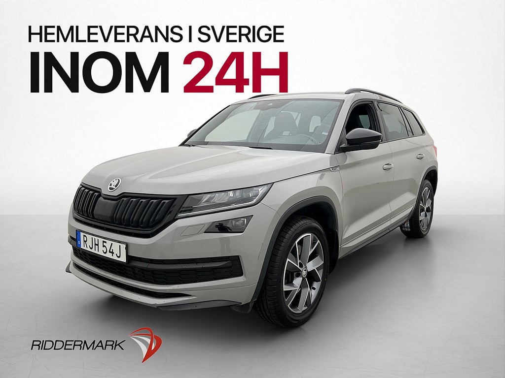 Skoda Kodiaq 2.0 TSI 4x4 Sportline 7-sits Drag Värm Kamera