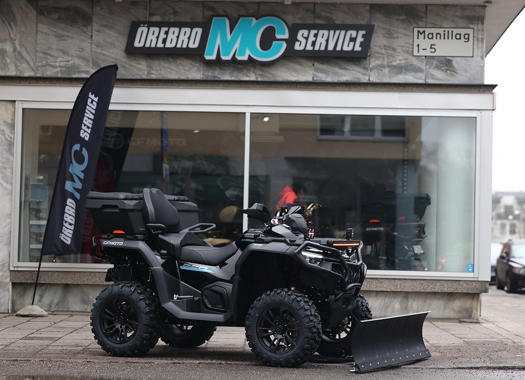 CFMOTO CFORCE 850 Black | ÖMC WINTER EDITION  | RÄNTEFRITT