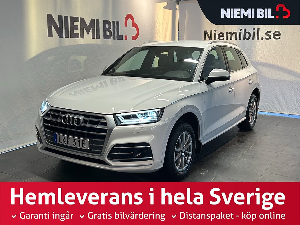 Audi Q5 45 TFSI quattro Aut S Line Bvärm/Drag/Ad.Fhåll/SoV