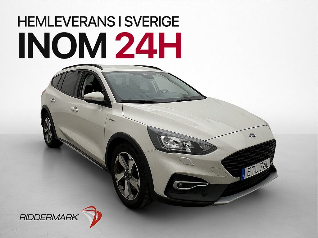 Ford Focus Active Kombi 1.0 M&K-Värmare Kamera Rattvärme