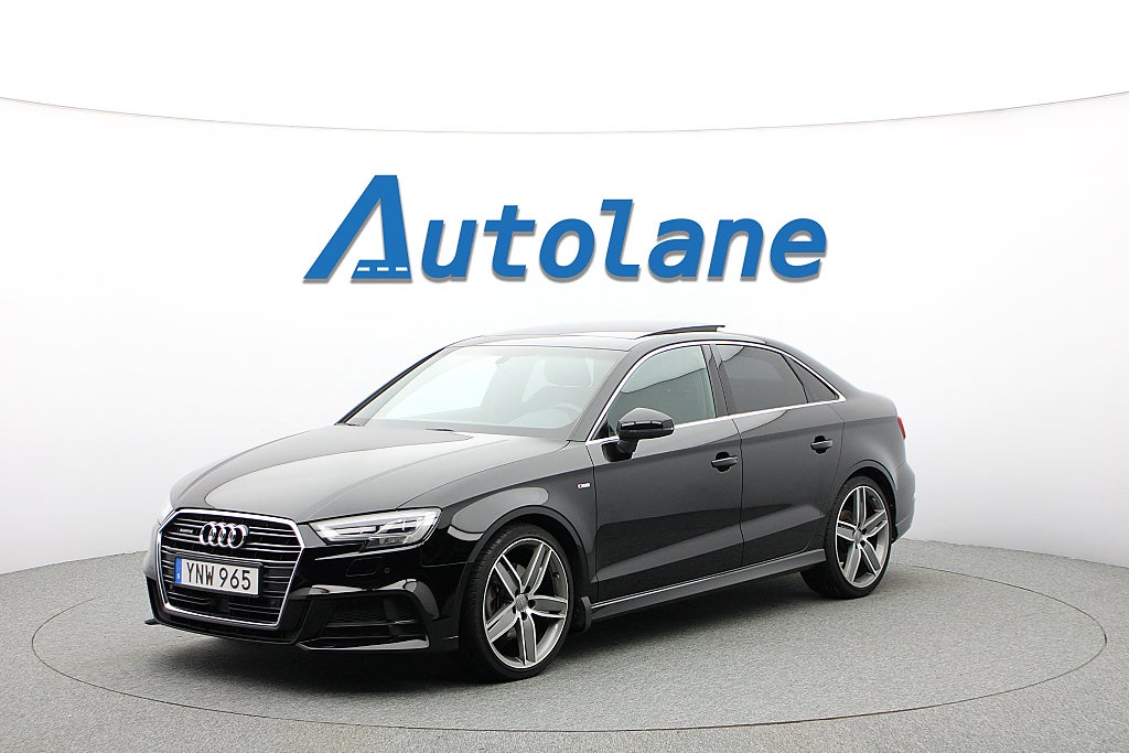Audi A3 Sedan 2.0 TFSI quattro, S-Line, Sommarkampanj 4,99% .