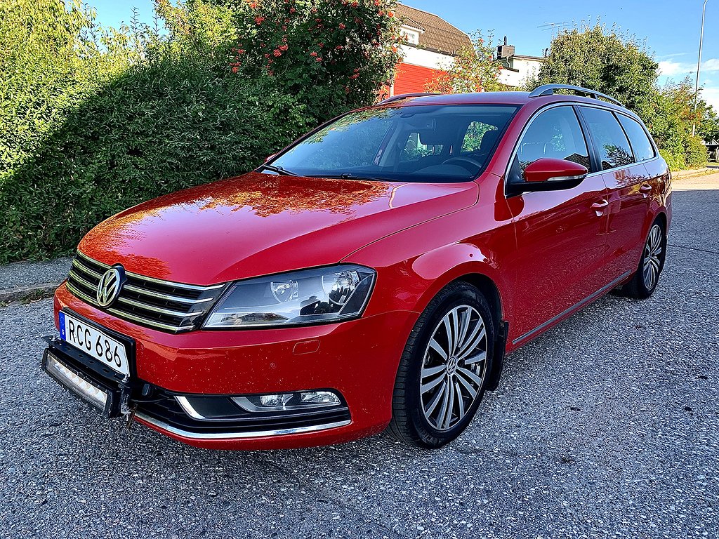 Volkswagen Passat Variant 2.0 TDI DPF BMT Manuell, 140hk, 2012