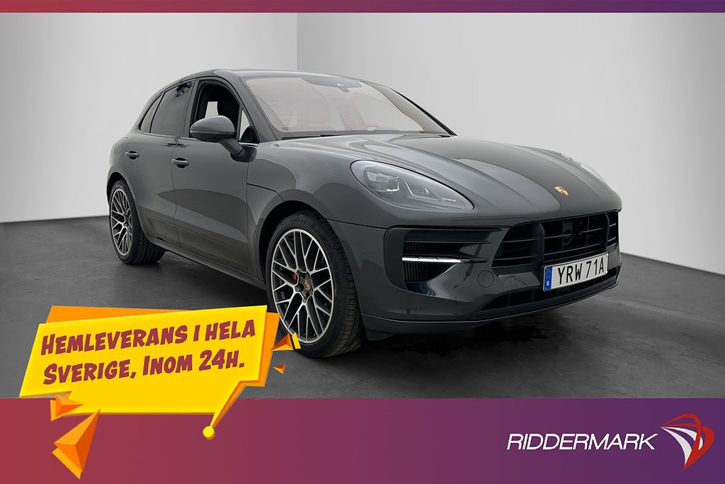 Porsche Macan GTS 380hk Chrono Pano BOSE Skinn 18-Vägs Drag